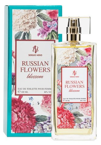 Туалетная вода Russian Flowers Blossom от Sergio Nero описание и отзывы