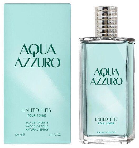 Туалетная вода Aqua Azzuro от United Hits описание и отзывы